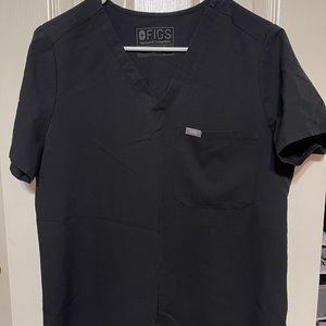 FIGS BLACK SCRUBS, M